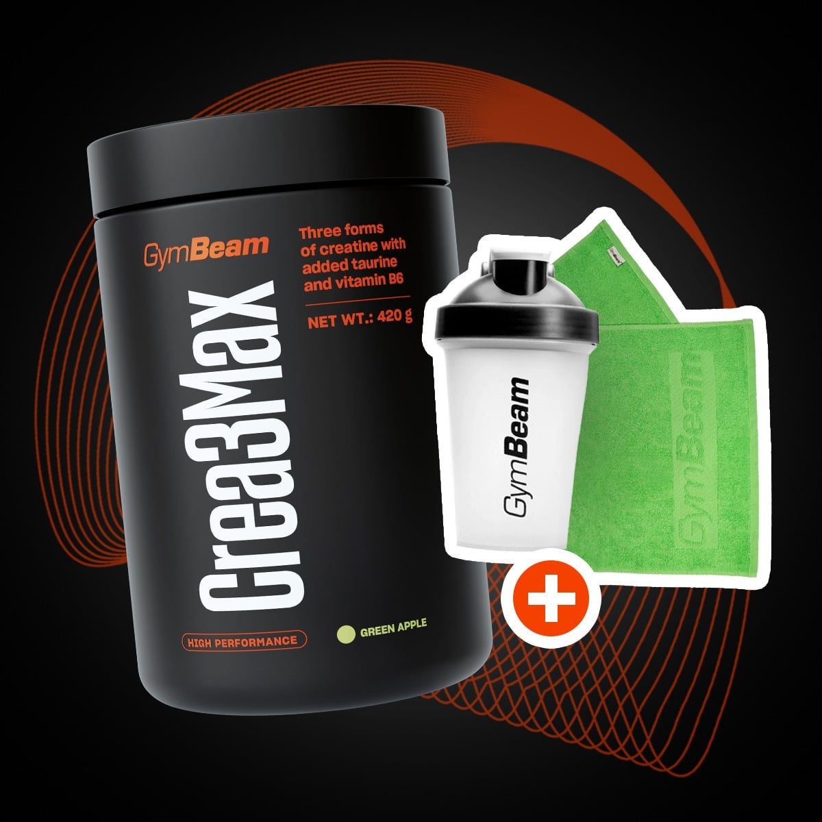 Crea3Max - GymBeam + подаръци