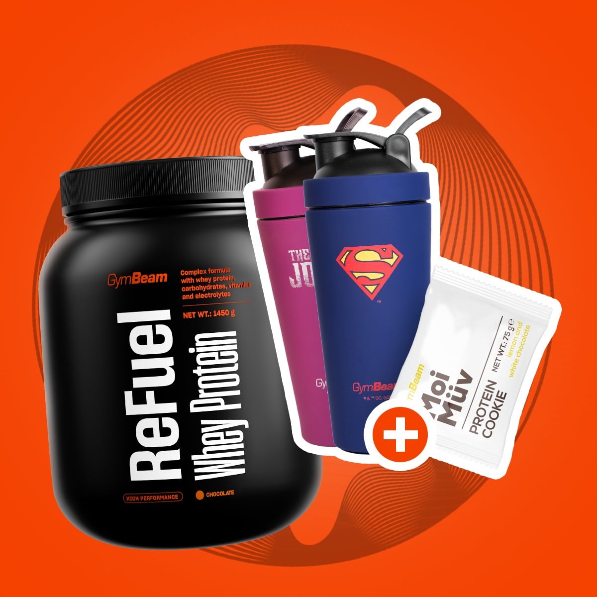 ReFuel Whey Protein - GymBeam + подаръци