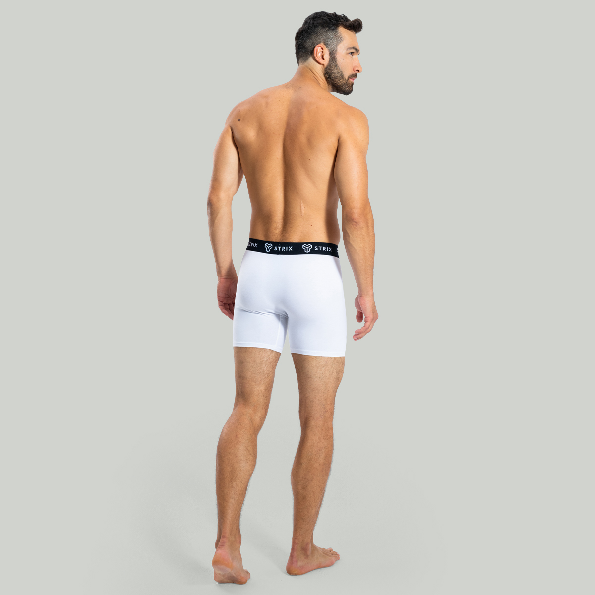 Мъжки боксерки Essential 2Pack White - STRIX - Размер: L | Тегло: 0,186 g · záber 6