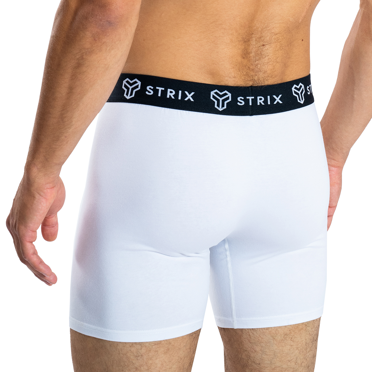 Мъжки боксерки Essential 2Pack White - STRIX - Размер: L | Тегло: 0,186 g · záber 8