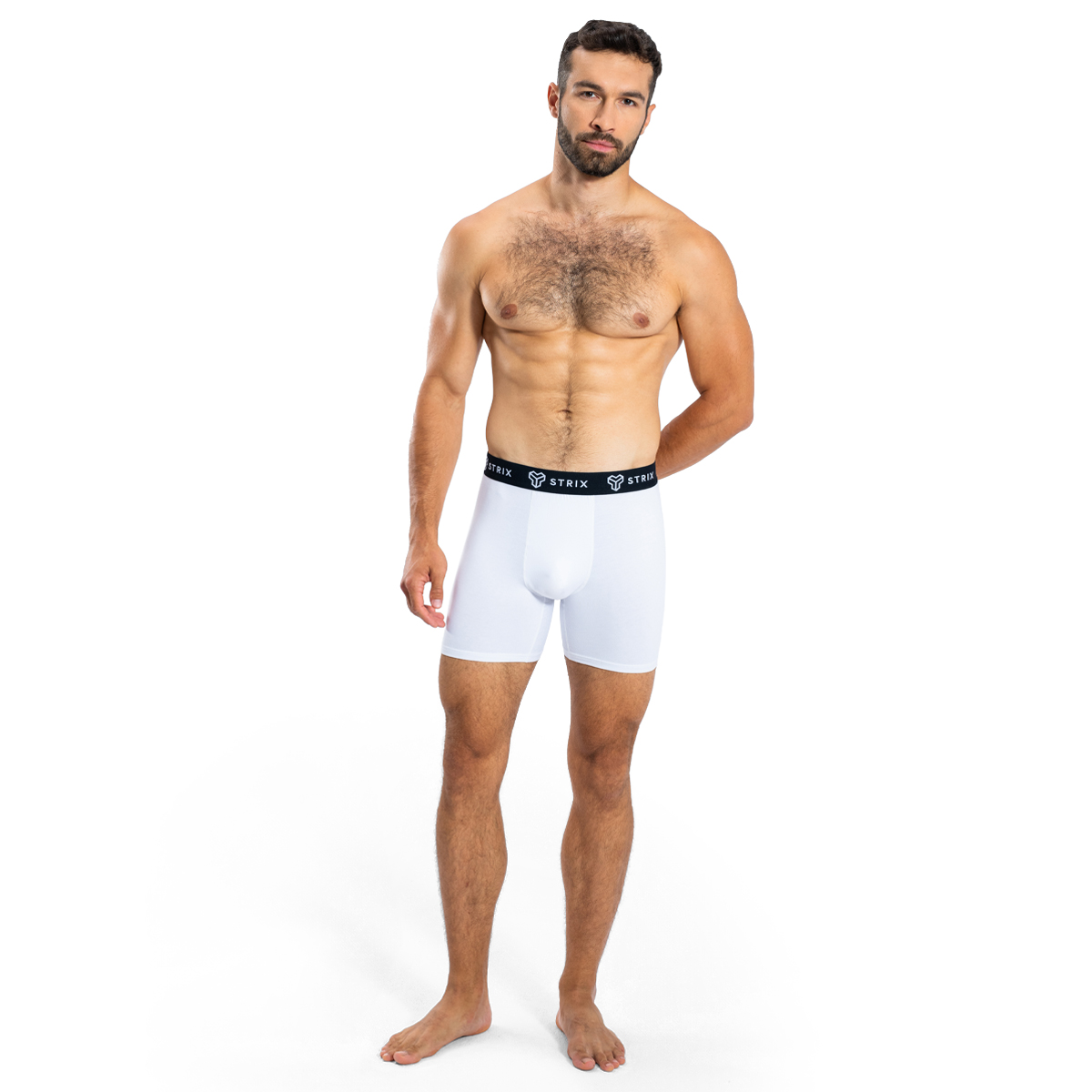 Мъжки боксерки Essential 2Pack White - STRIX - Размер: L | Тегло: 0,186 g · záber 11