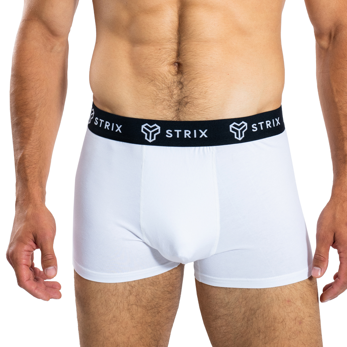 Мъжки боксерки Essential Trunks 2Pack White - STRIX - Размер: XXL | Тегло: 0,18 g · záber 6