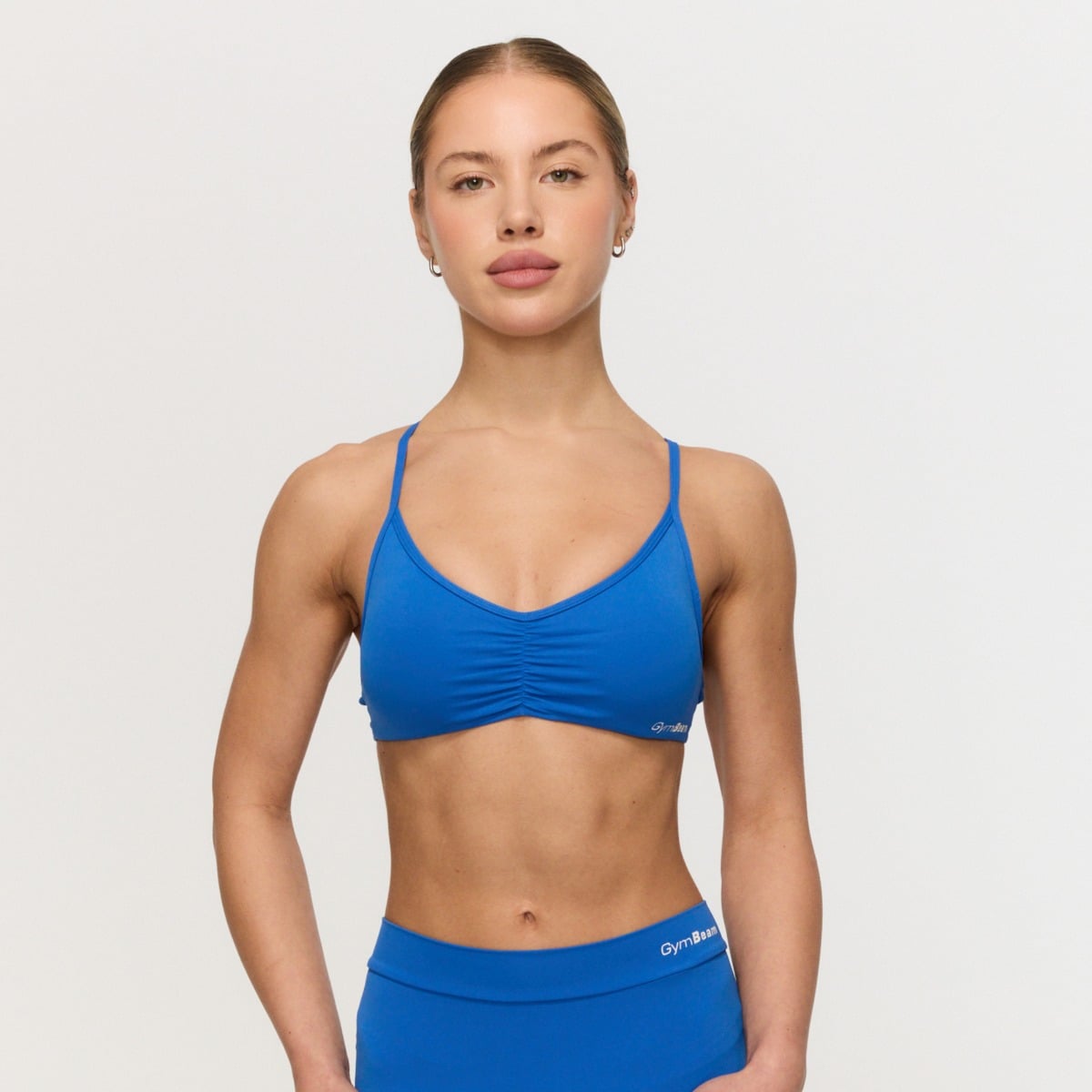 Спортен сутиен Fierce Blue - GymBeam