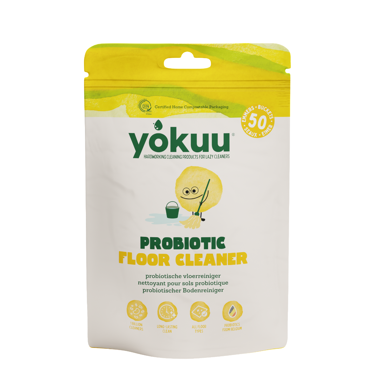 Почистващ прах за подове - Yokuu