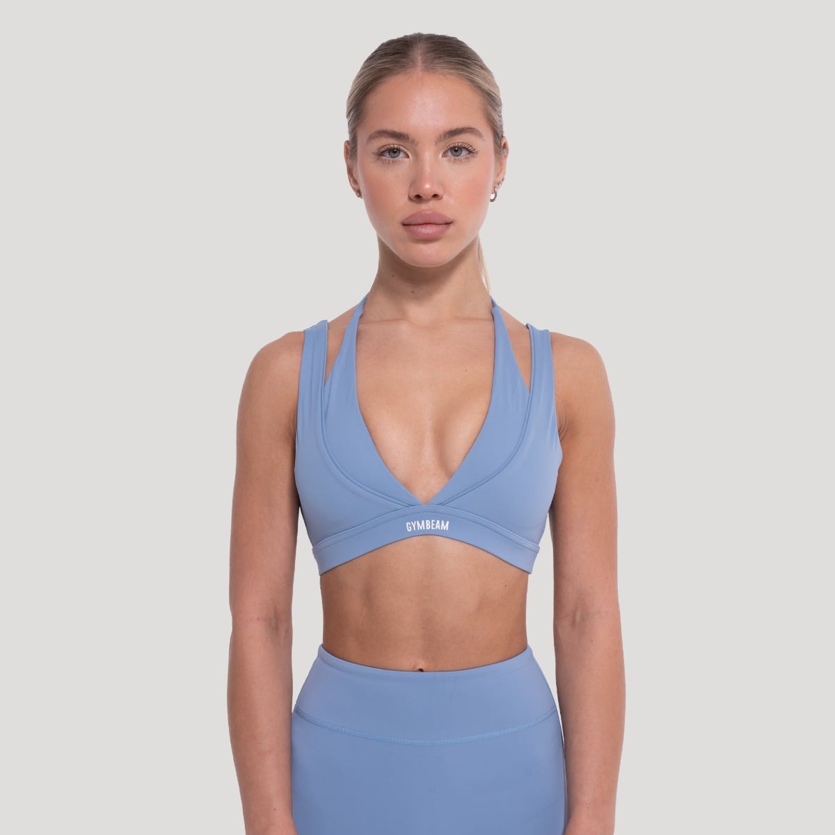 Спортен сутиен Flow Azure - GymBeam