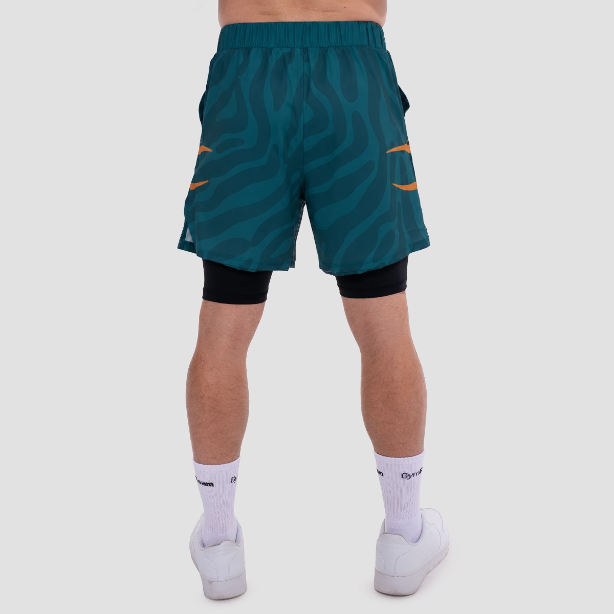 Grind 2in1 Shorts Teal - GymBeam