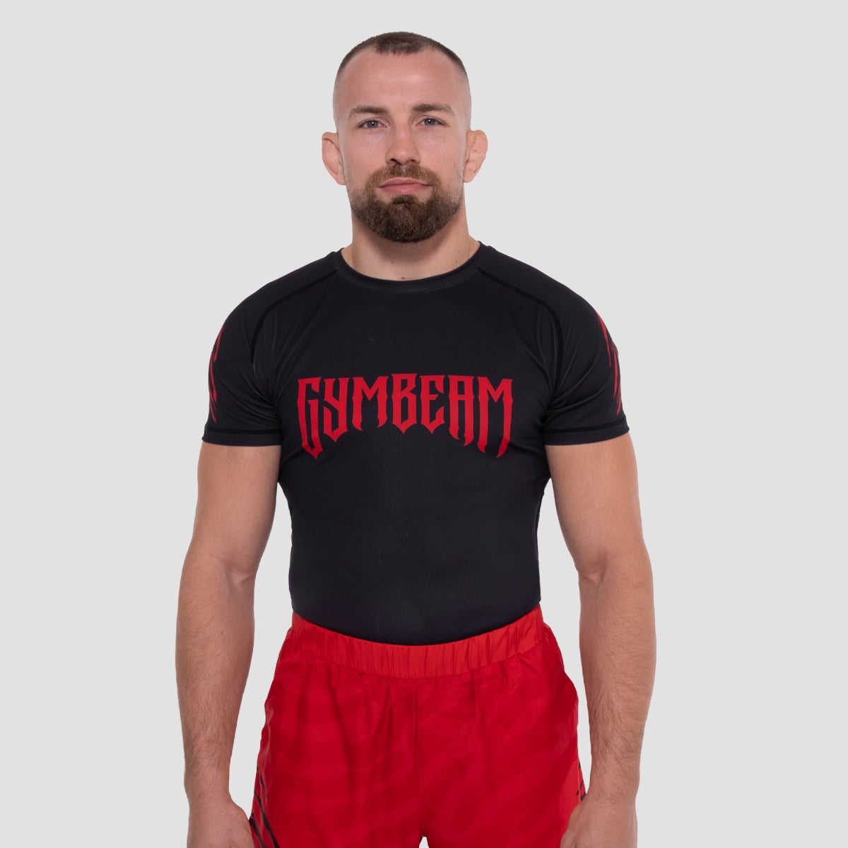 Тениска Grind Rashguard Black - GymBeam