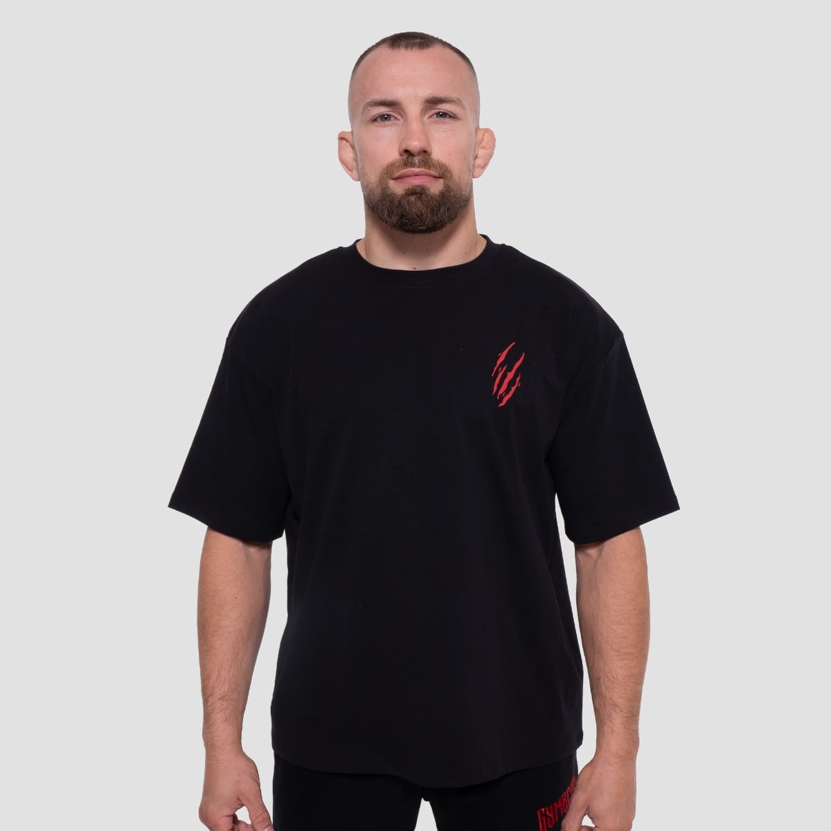 Тениска Grind Black - GymBeam