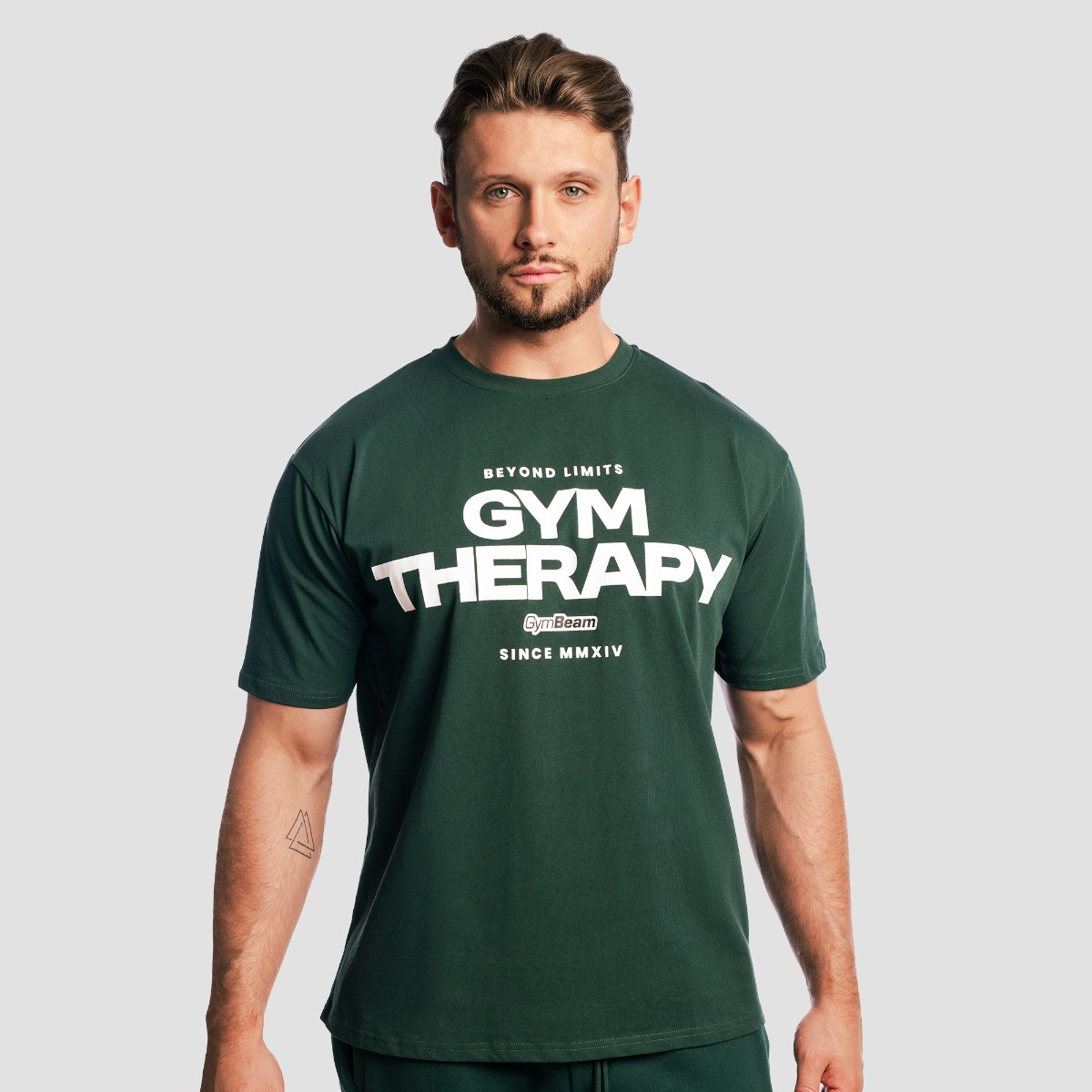 Тениска Gym Therapy Forest - GymBeam
