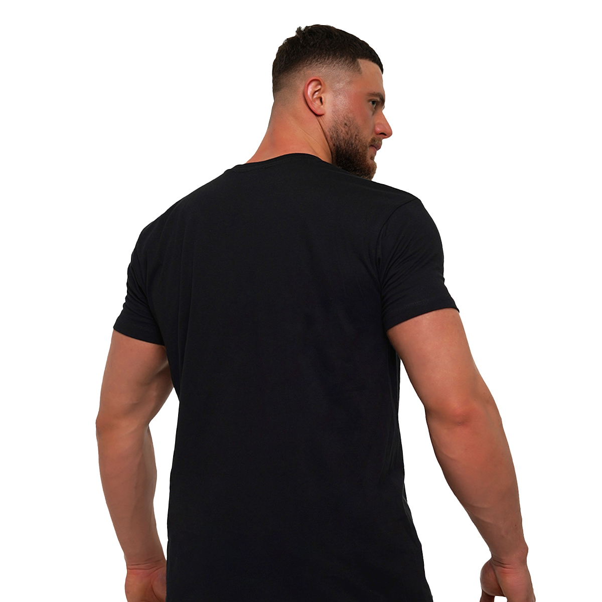 Тениска Willpower Black - GymBeam - Размер: XXXL | Възрастова група: Възрастни · záber 7
