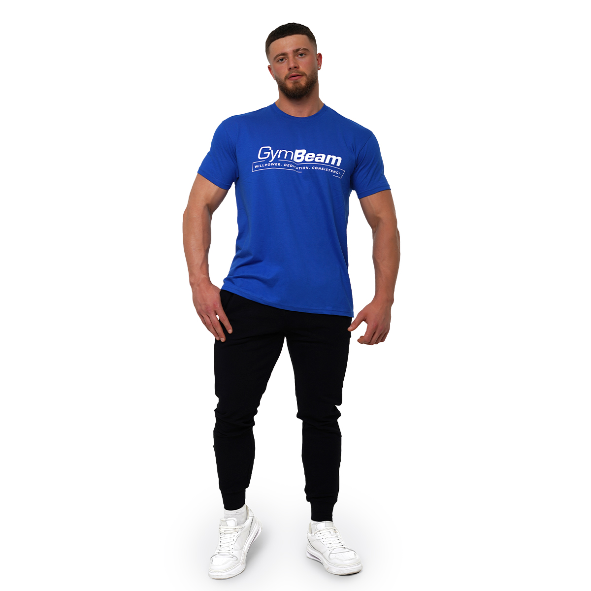 Тениска Willpower Royal Blue - GymBeam - Размер: XXXL | Възрастова група: Възрастни · záber 9