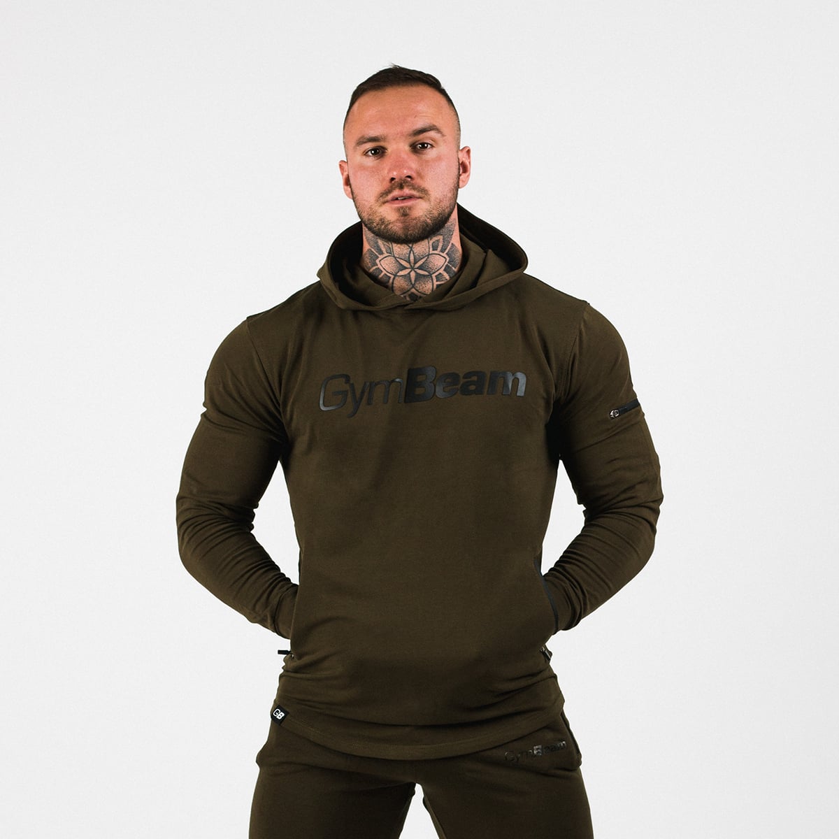 Суичър Urban Military Green - GymBeam