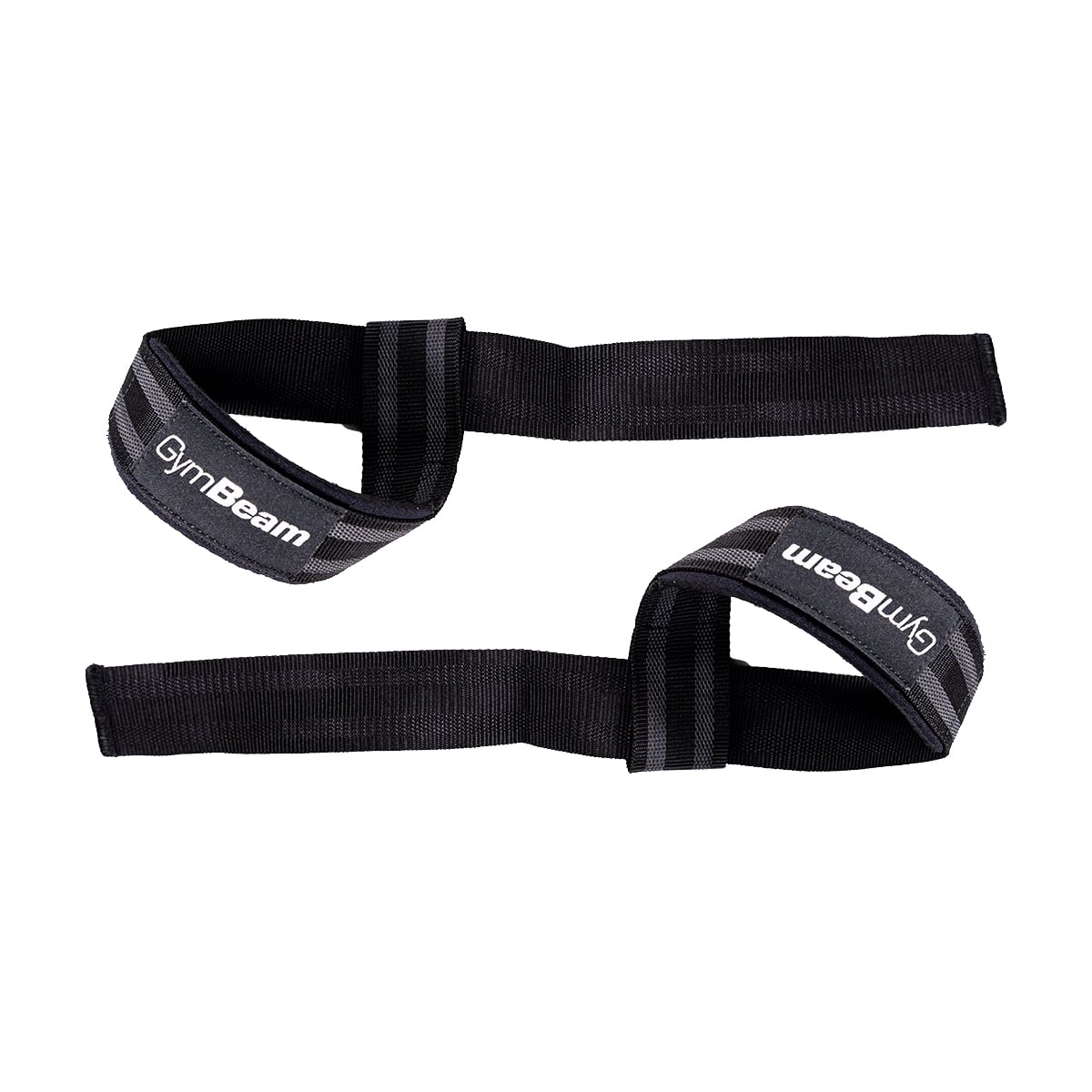 Фитили за фитнес Lifting Straps Black & Grey - GymBeam