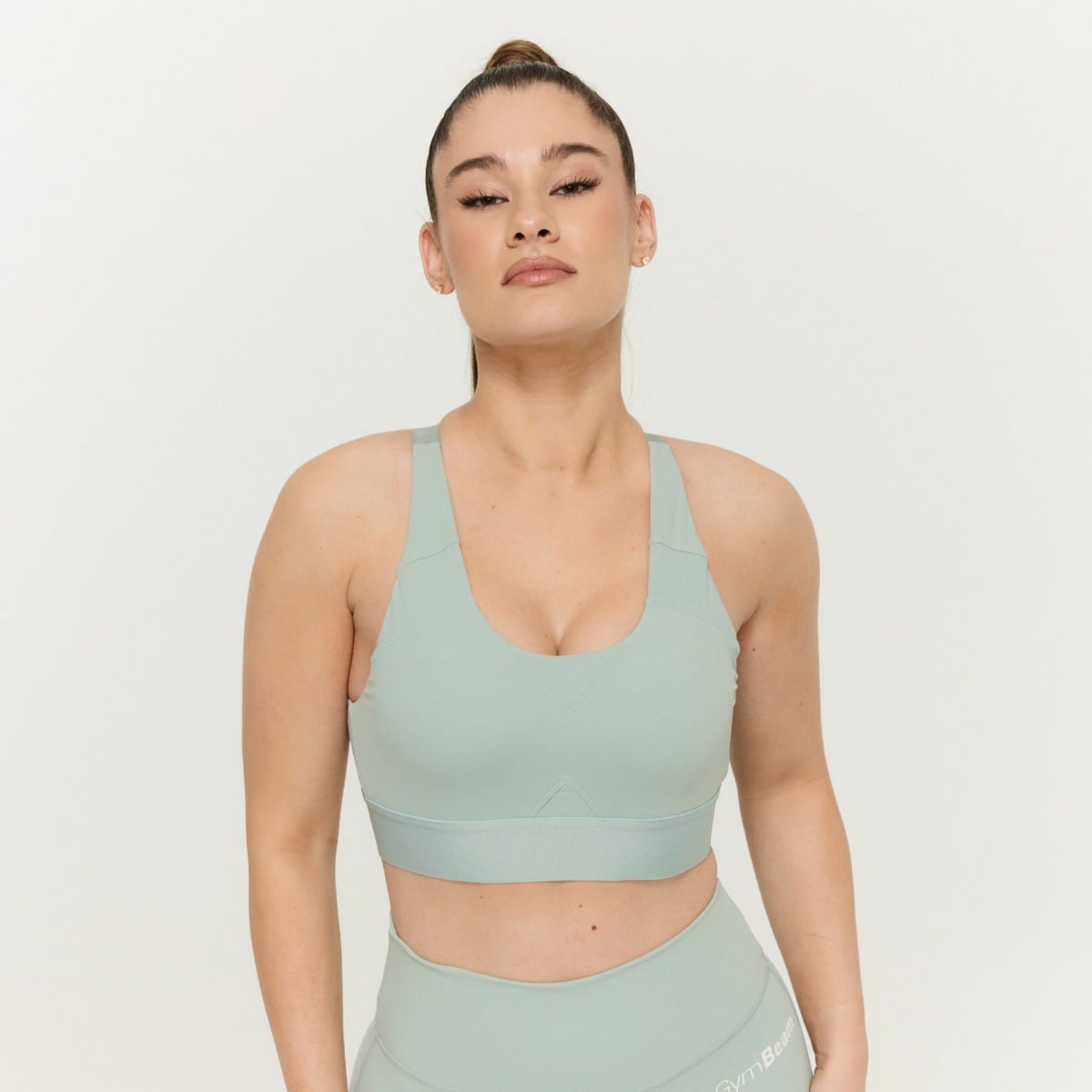 Спортен сутиен Limitless Eucalypt - GymBeam