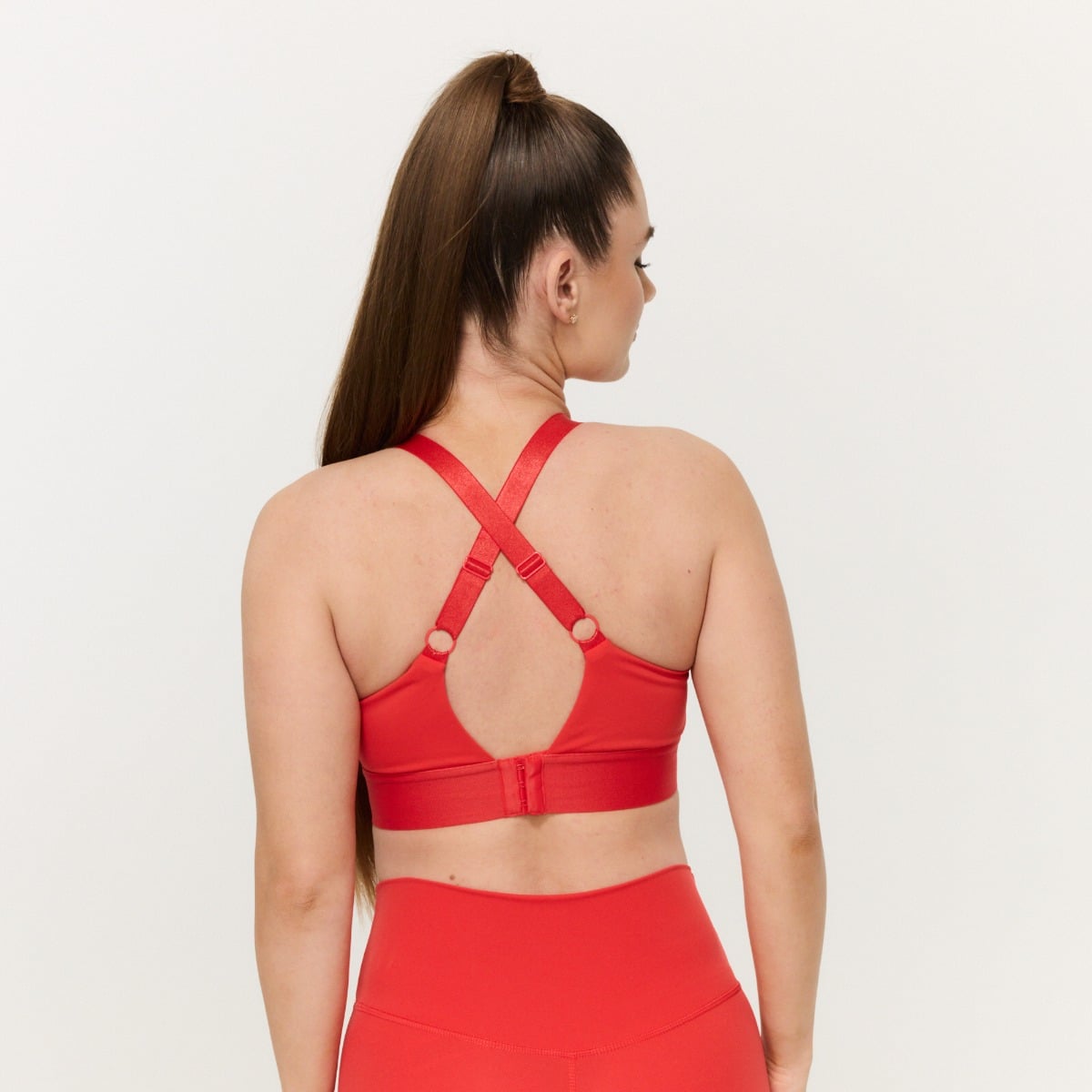Спортен сутиен Limitless Hot Red  - GymBeam
