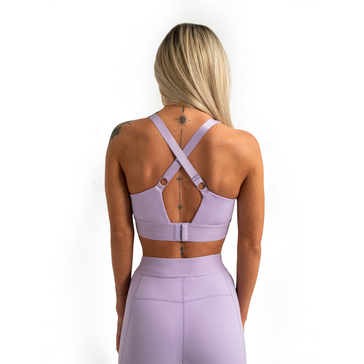 Спортен сутиен Limitless Lavender - GymBeam - Размер: L | Възрастова група: Възрастни · záber 7