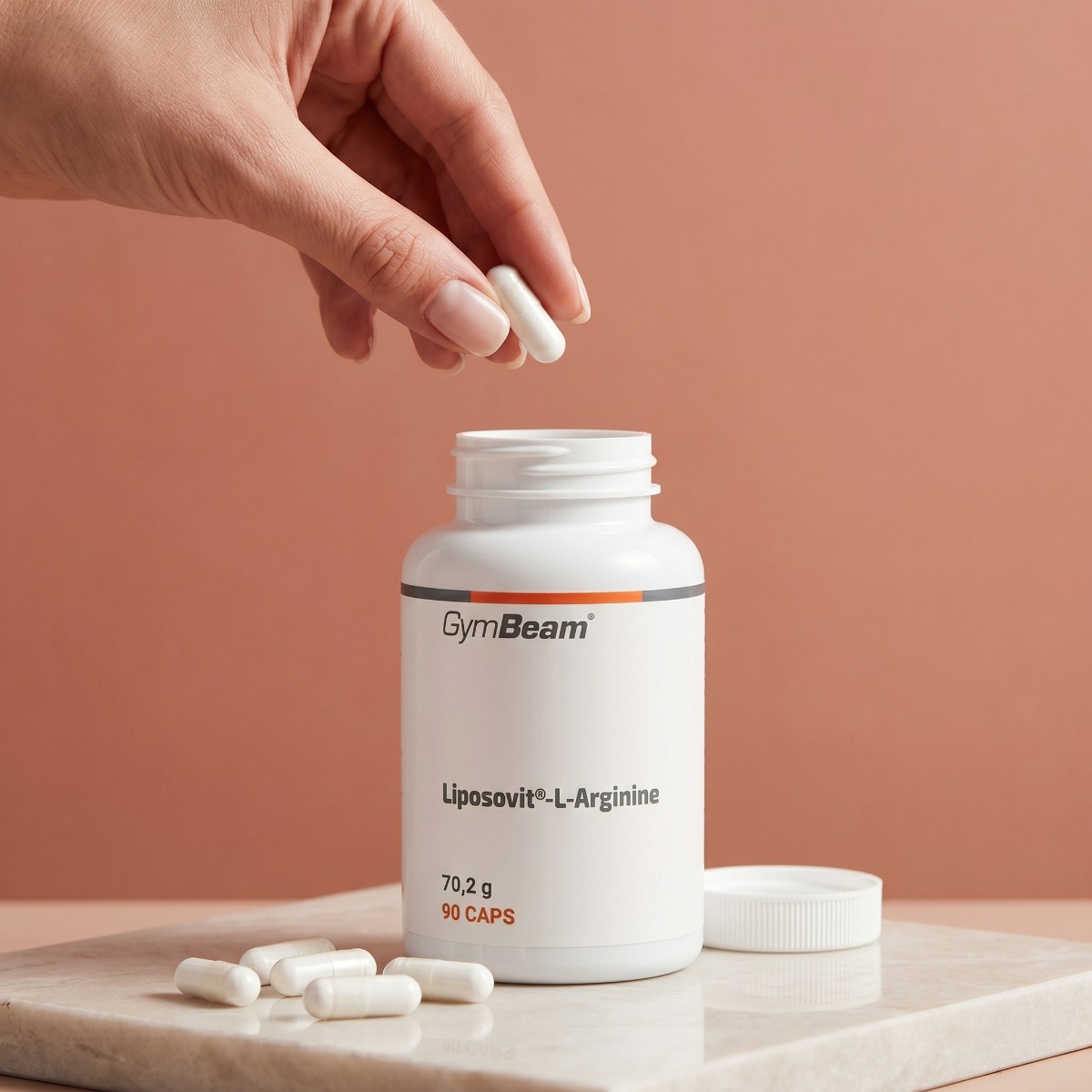 Липозомален аргинин Liposovit® - GymBeam 90 капс