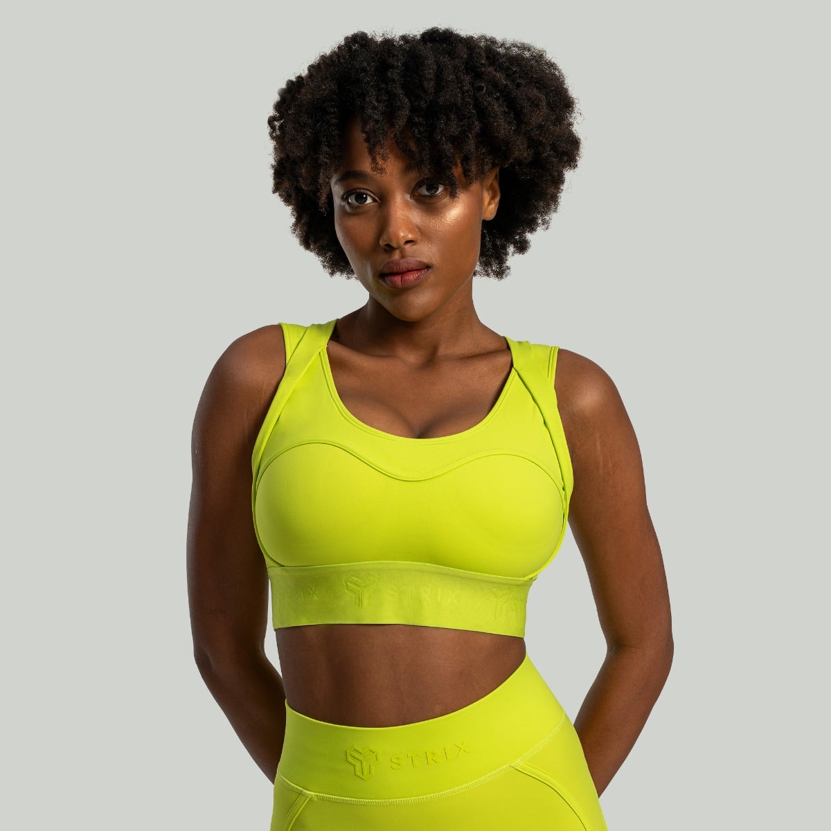 Спортен сутиен Lunar Chartreuse - STRIX
