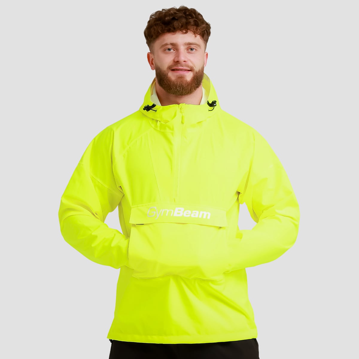 Мъжко яке за дъжд Smock Jacket Citric  - GymBeam