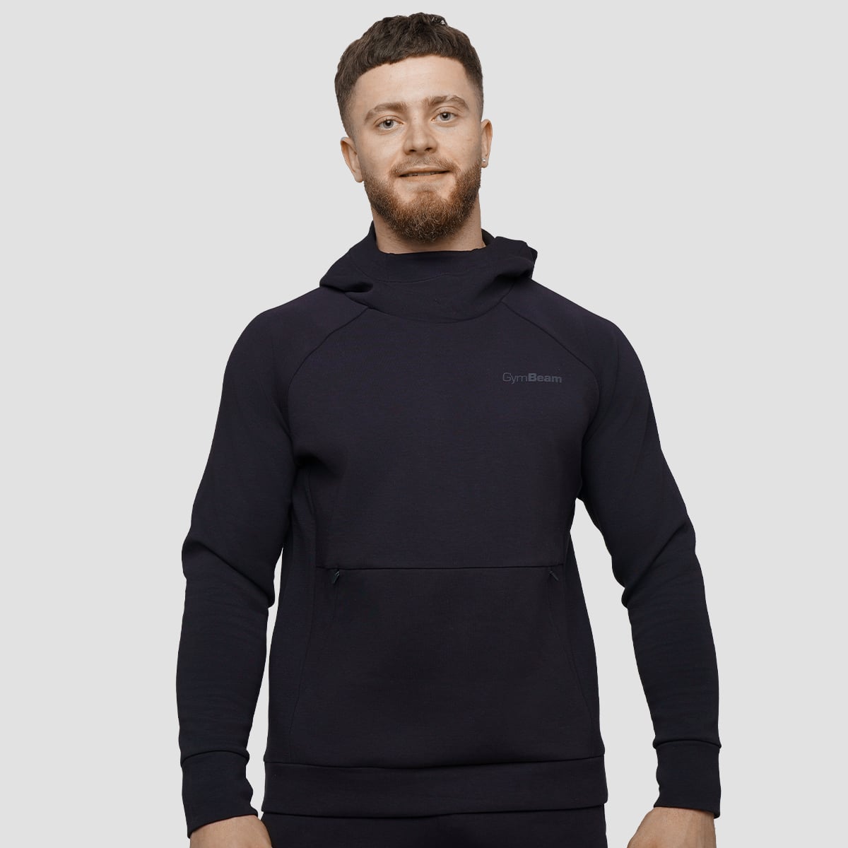 Суичър Agile Hoodie Onyx - GymBeam