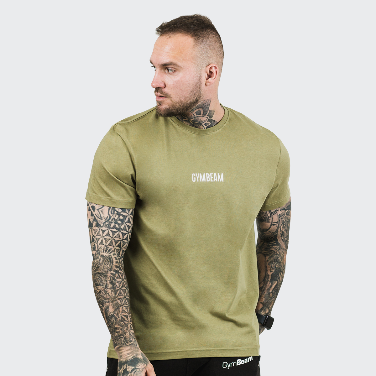 Тениска FIT Olive - GymBeam