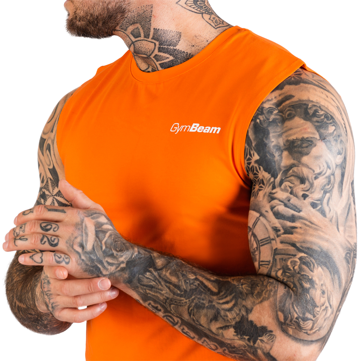 Мъжки Топ TRN Tank Top Black - GymBeam - Размер: XXL | Възрастова група: Възрастни · záber 6