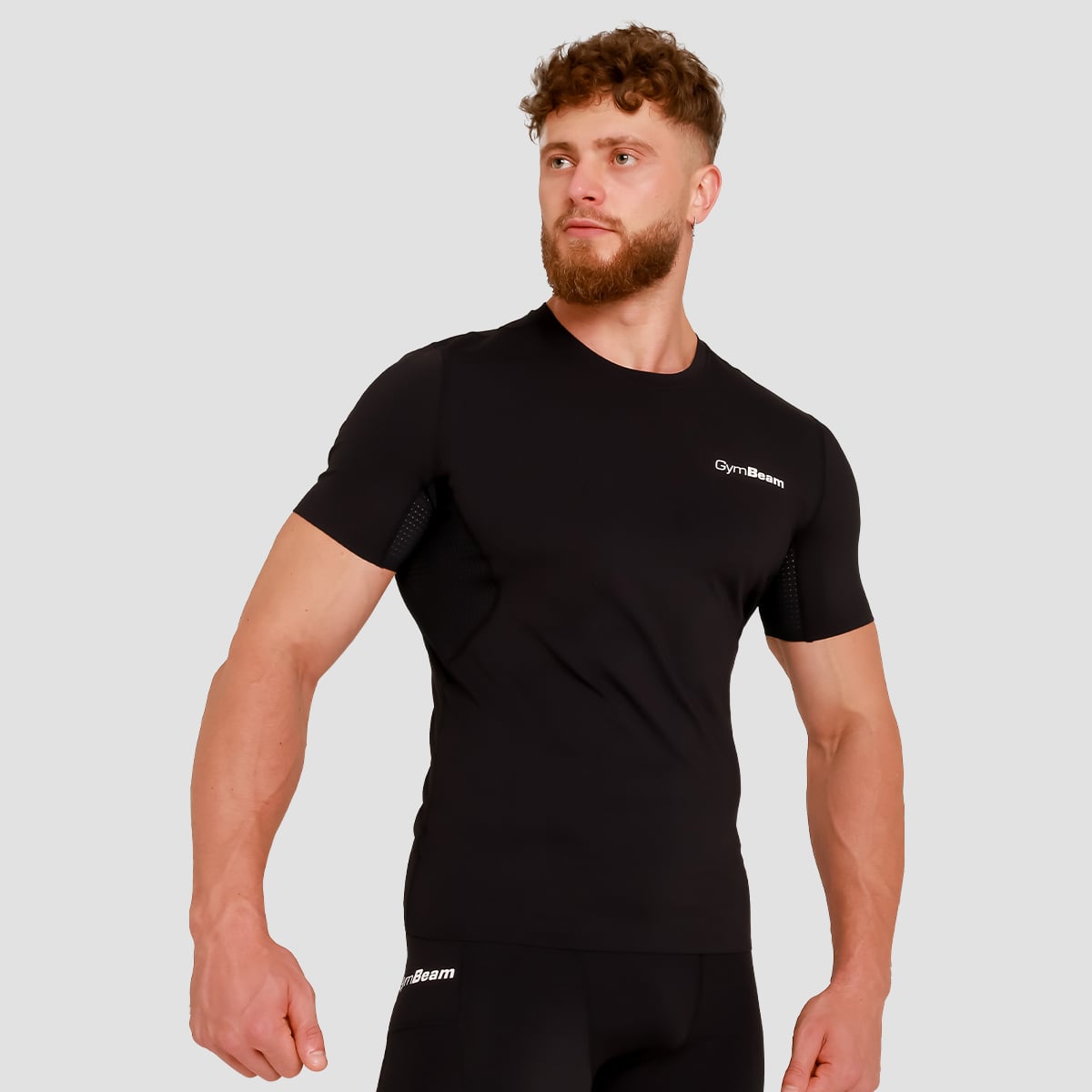 Тениска High Compression Black - GymBeam