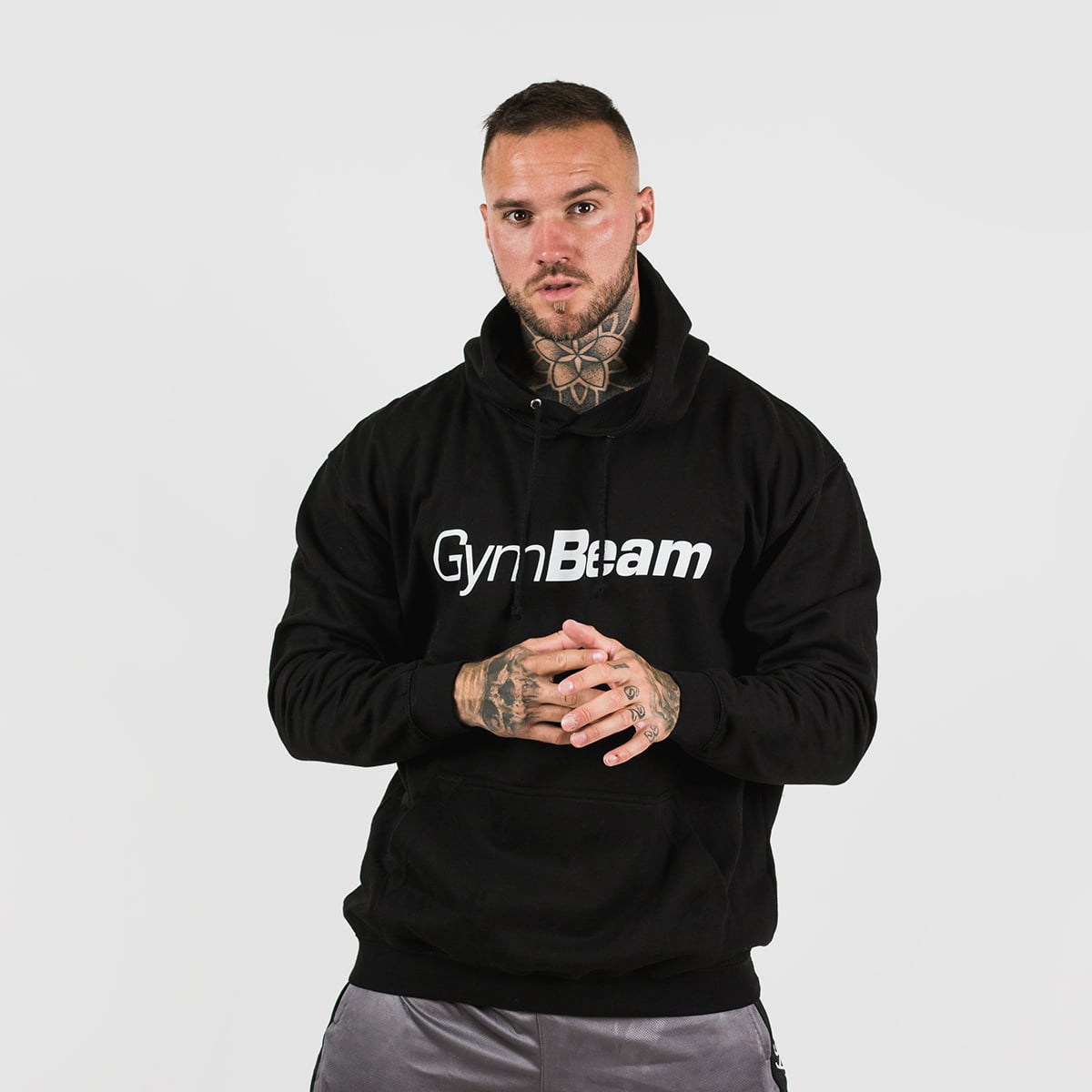 Суичър PRO Hoodie Black - GymBeam