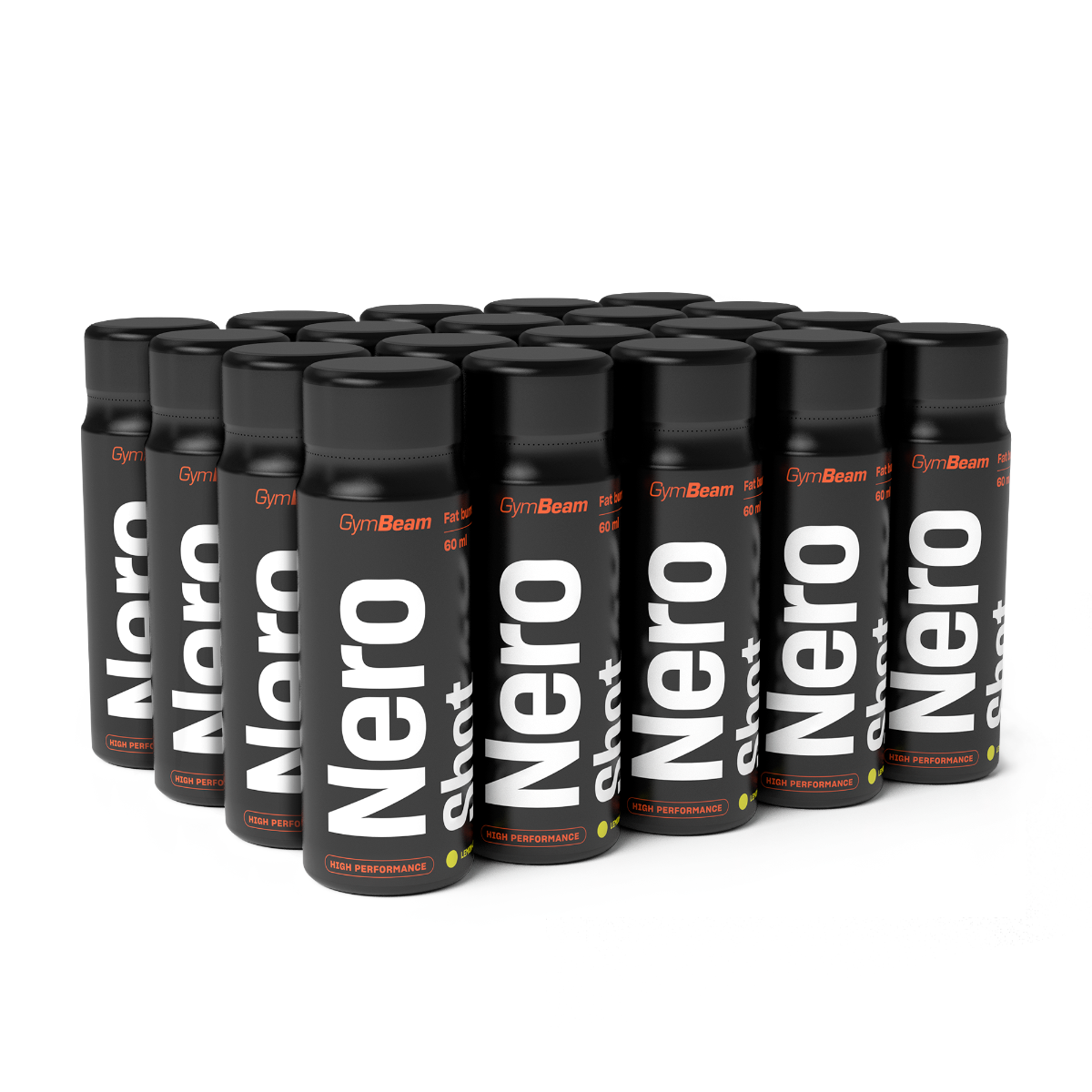 Nero Shot - GymBeam - Вкус: Ананас | Тегло: 0,06 g | Опаковка: 80 · záber 8