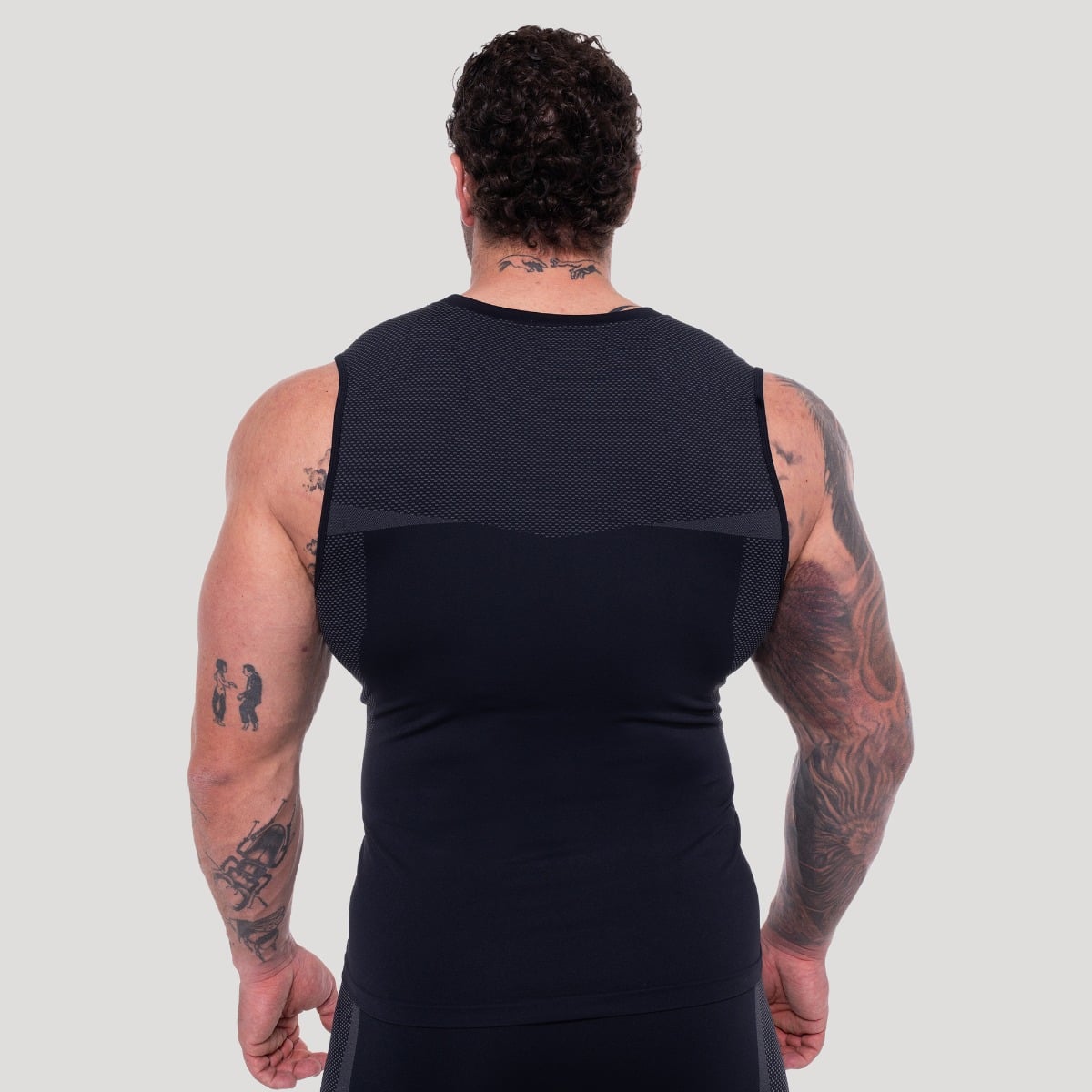 Безшевен потник OG1 Black/Grey - GymBeam