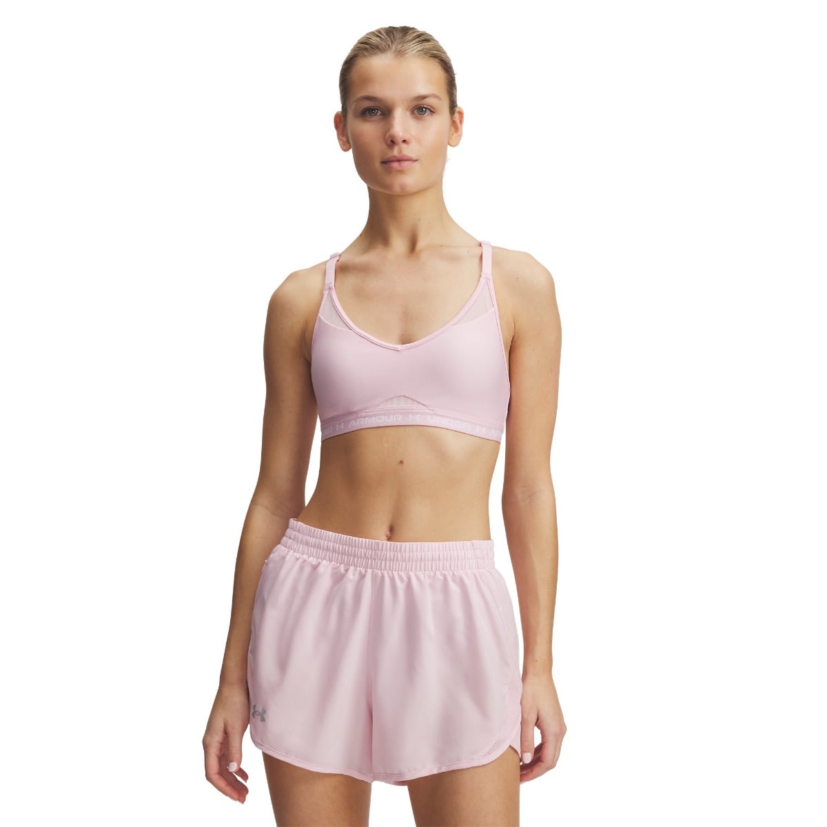 Sportski grudnjak Crossback Low Pink - Under Armour