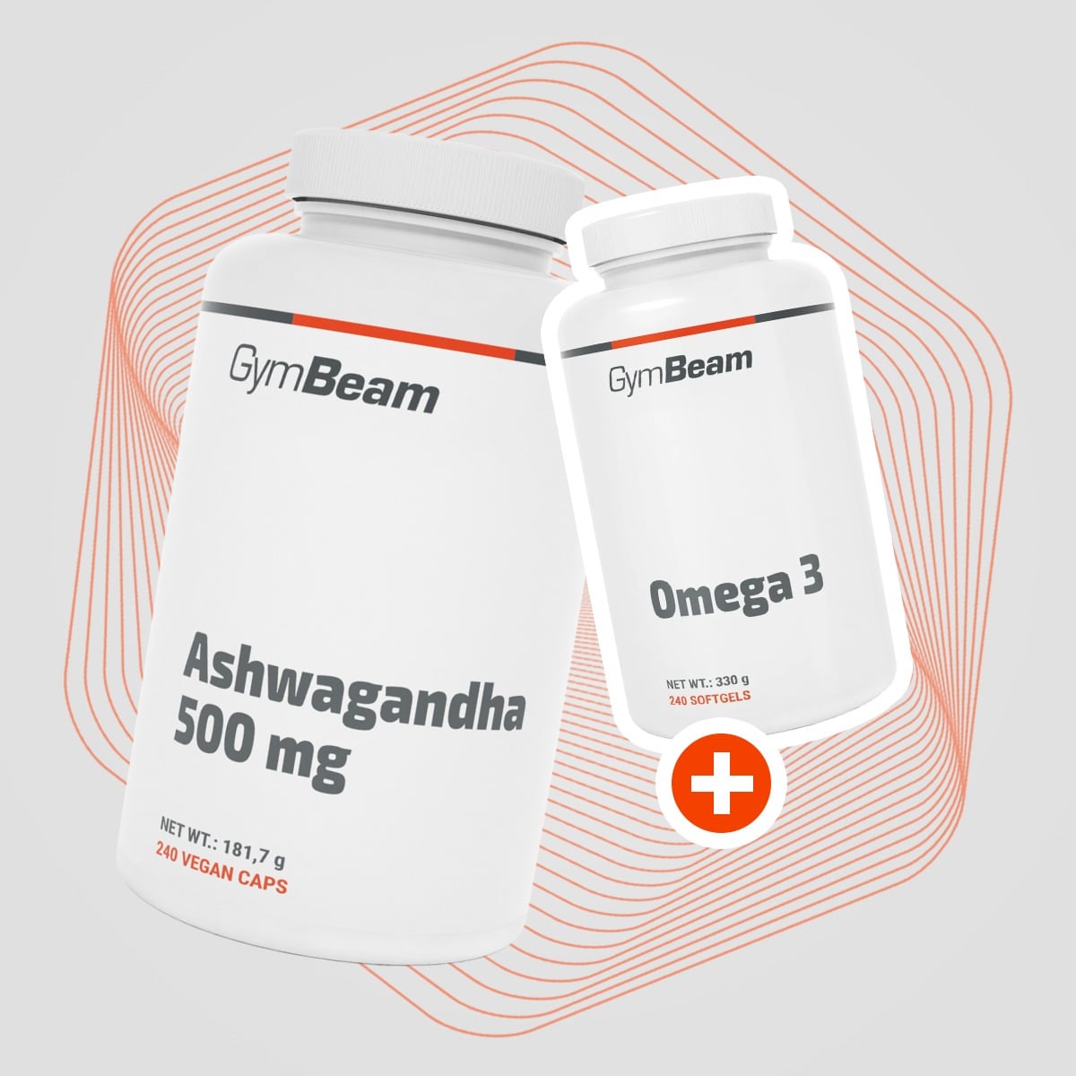 Ашваганда 500 мг - GymBeam + подарък