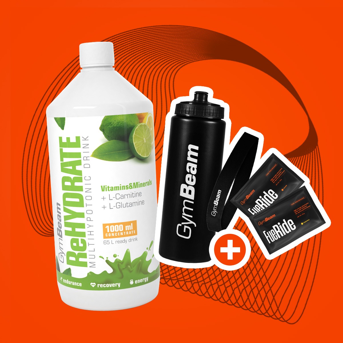 Йонна напитка ReHydrate - GymBeam + подаръци
