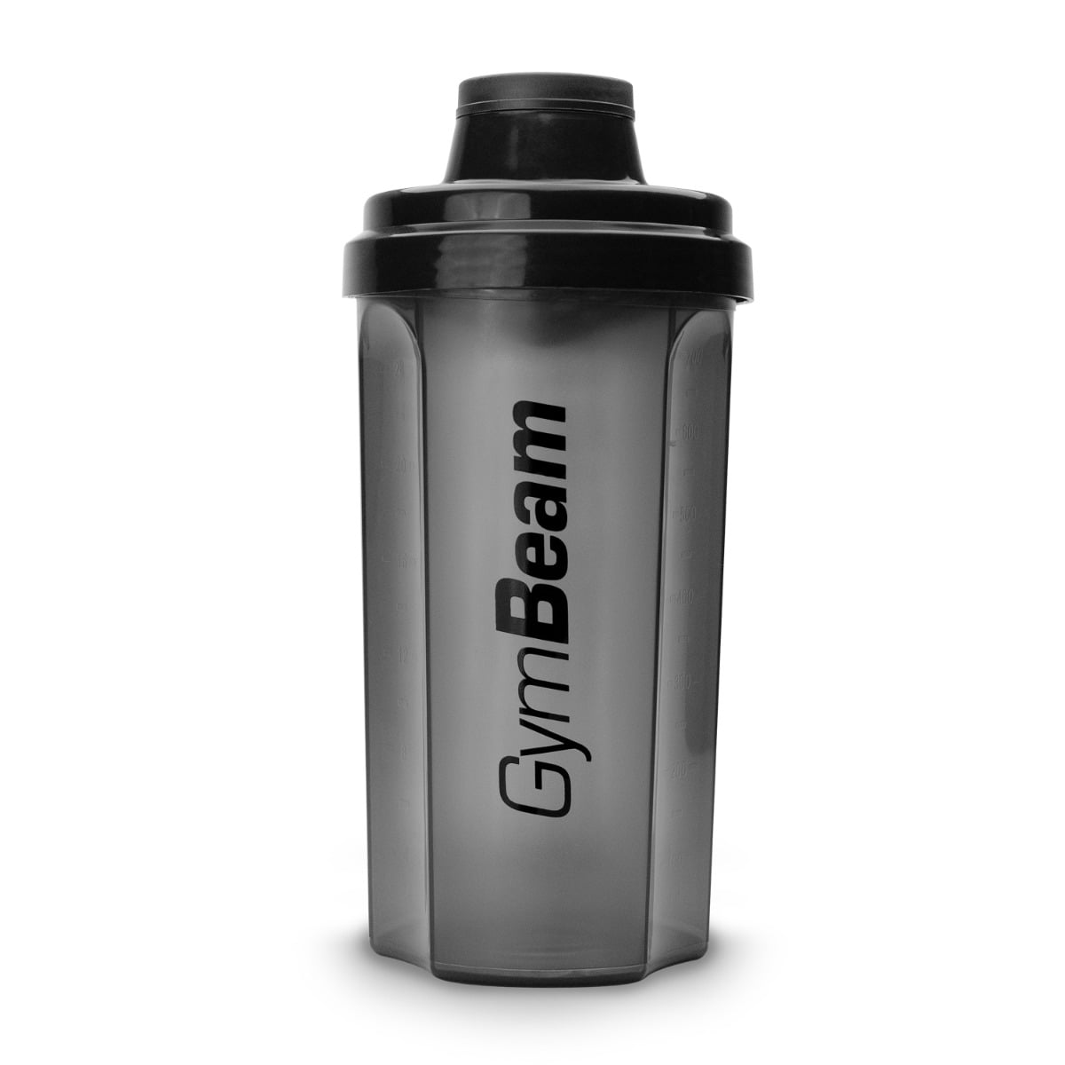 Шейкър Transparent Black 700 ml - GymBeam