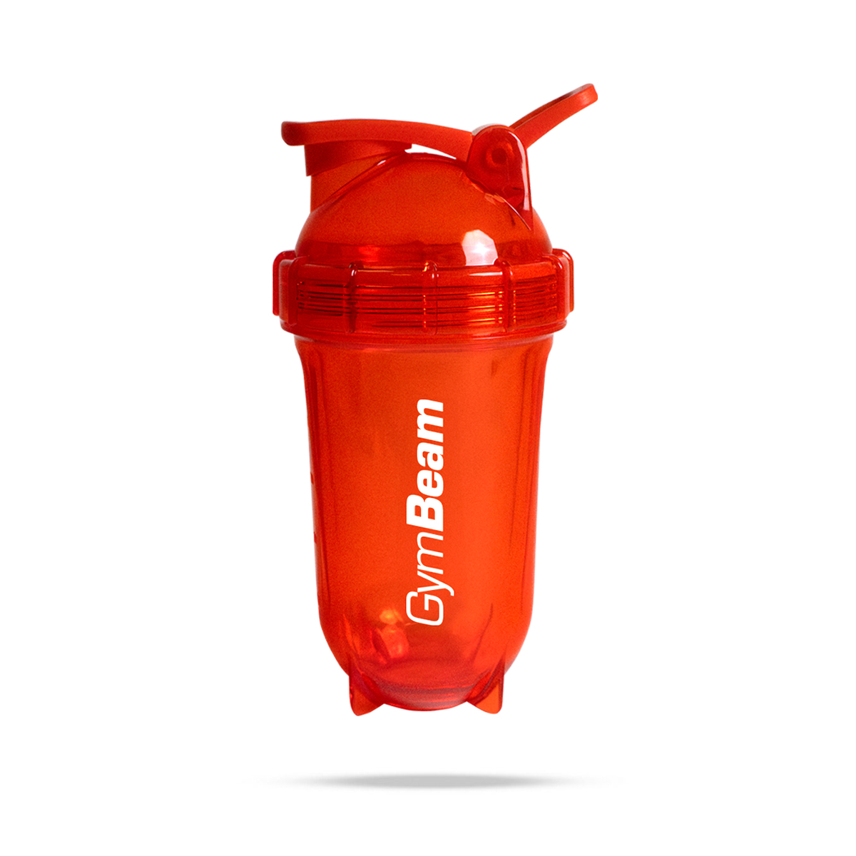 Шейкър Tritan Clear Orange 500 ml - GymBeam