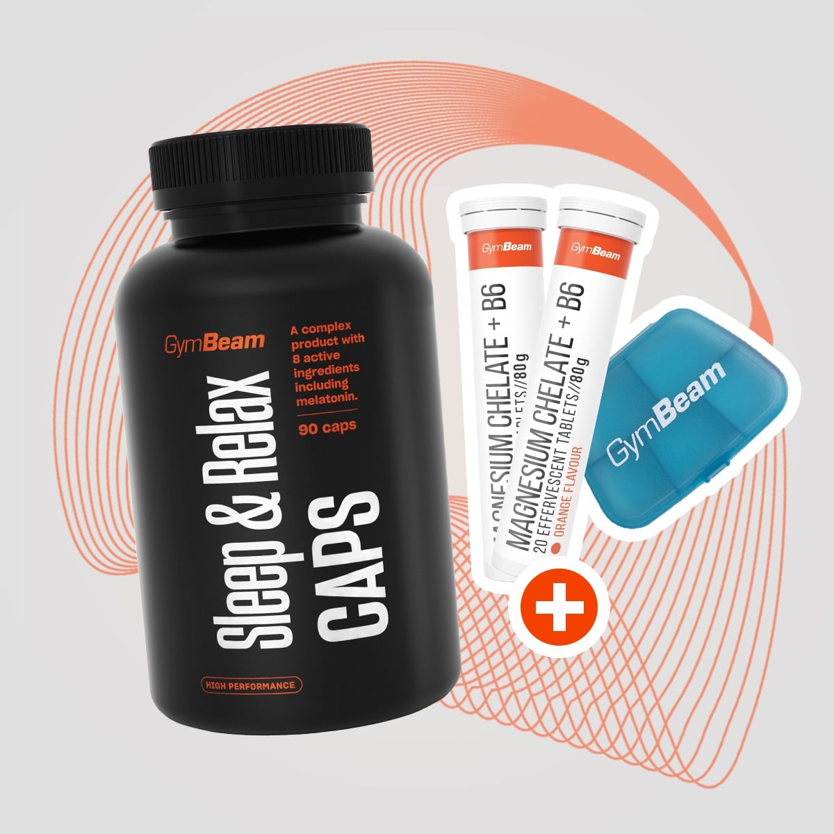 Sleep & Relax CAPS - GymBeam + подаръци