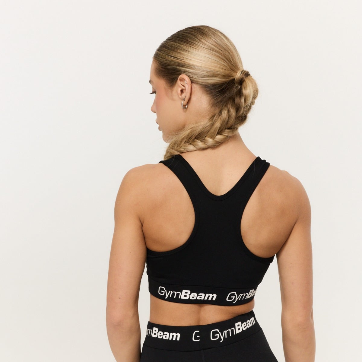 Спортен сутиен Simple Black - GymBeam