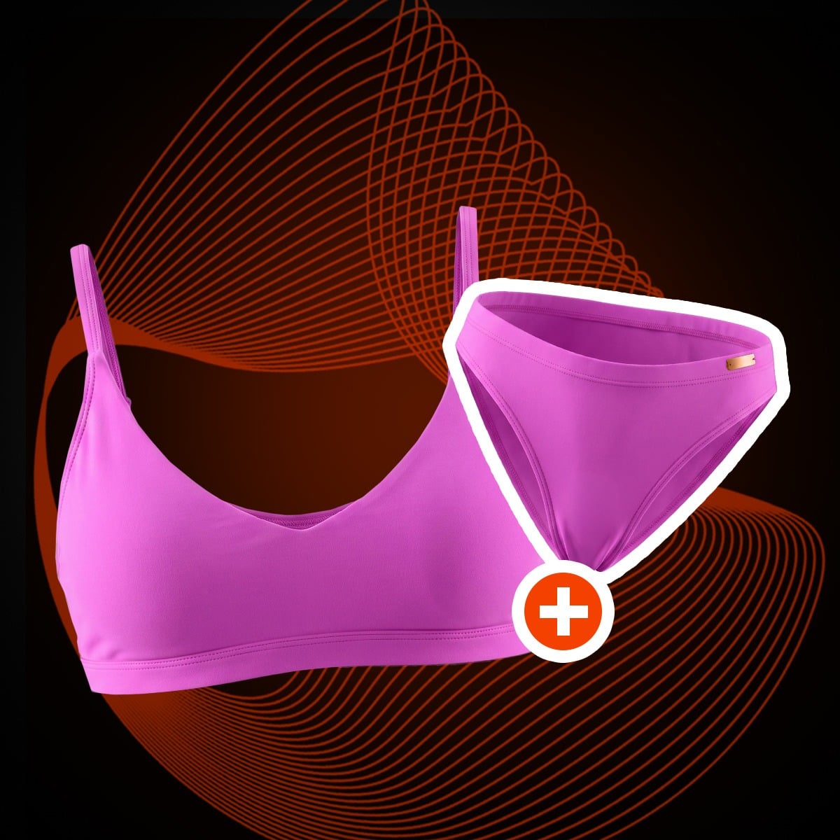 Дамско спортно горнище Pink - GymBeam + подарък