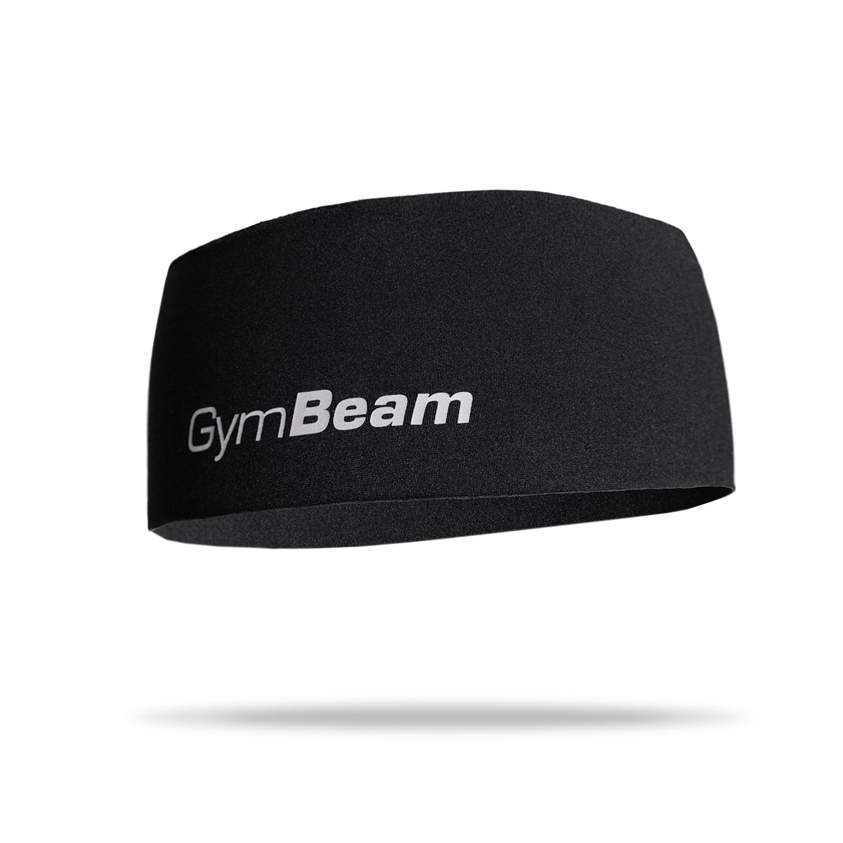 Лека спортна лента за глава Black - GymBeam