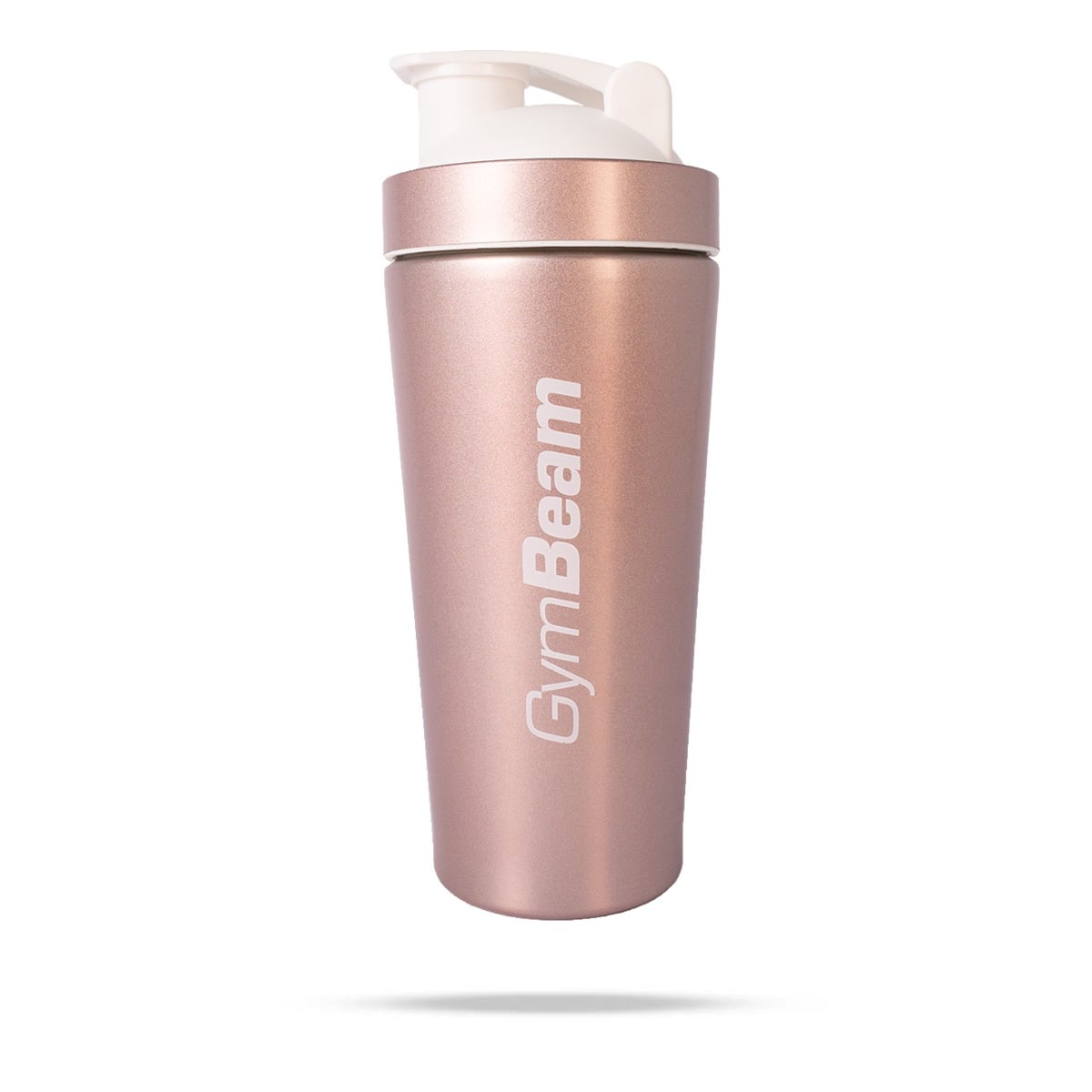 Шейкър Steel Rose Gold 750 ml - GymBeam