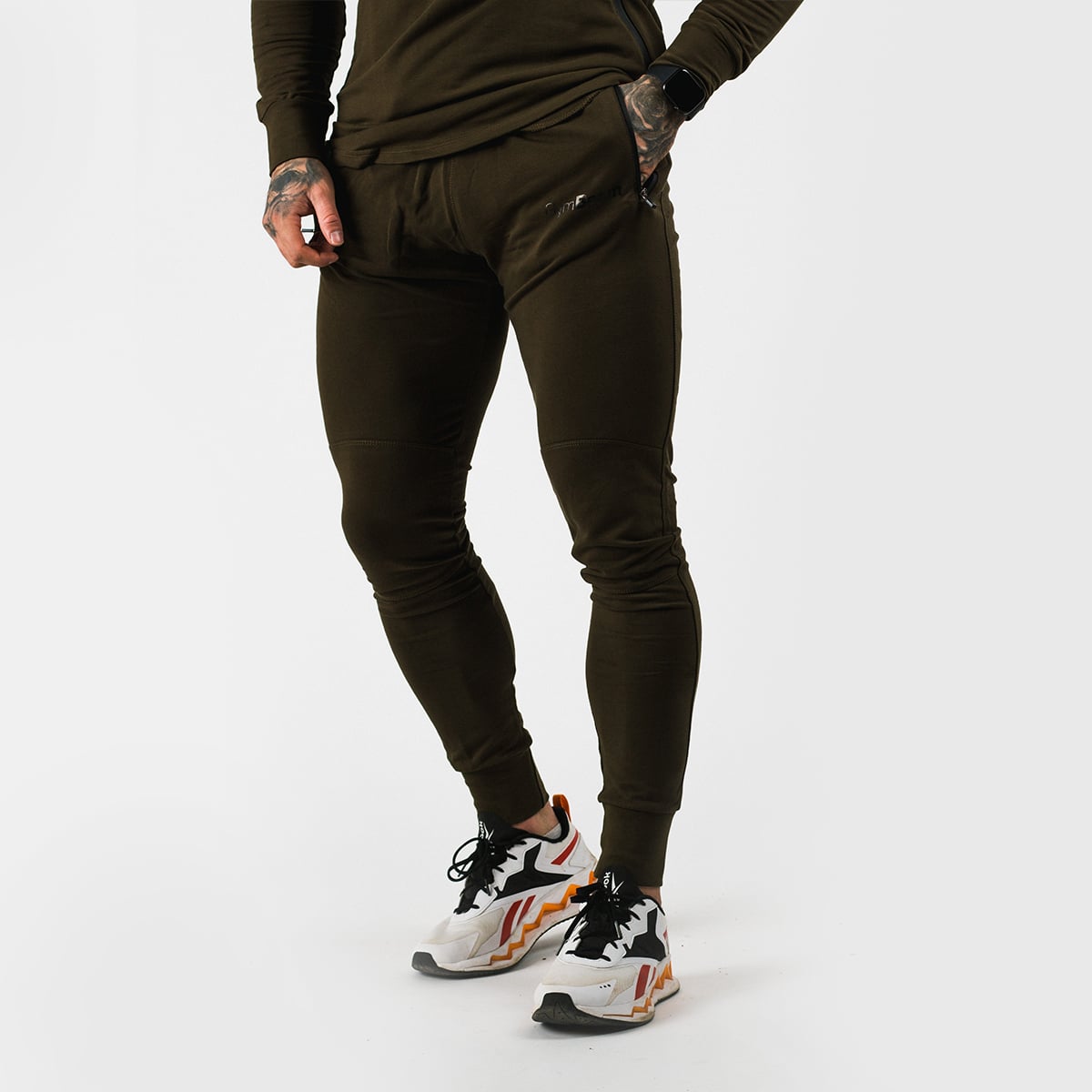 Спортно долнище Urban Military Green - GymBeam