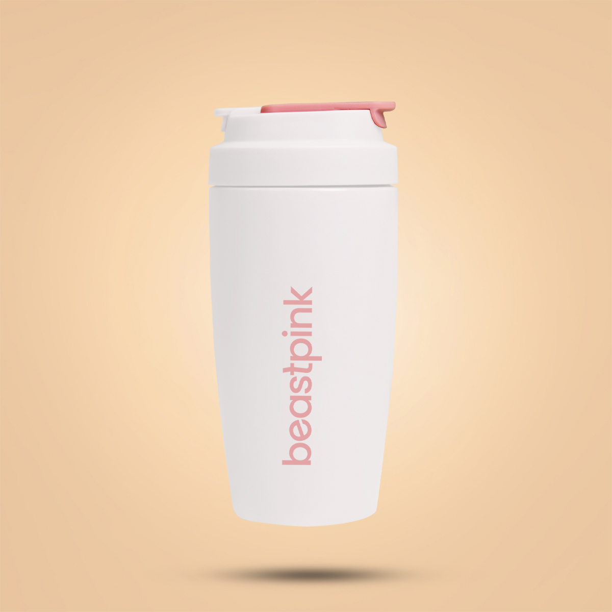 Термочаша 500 ml White - BeastPink