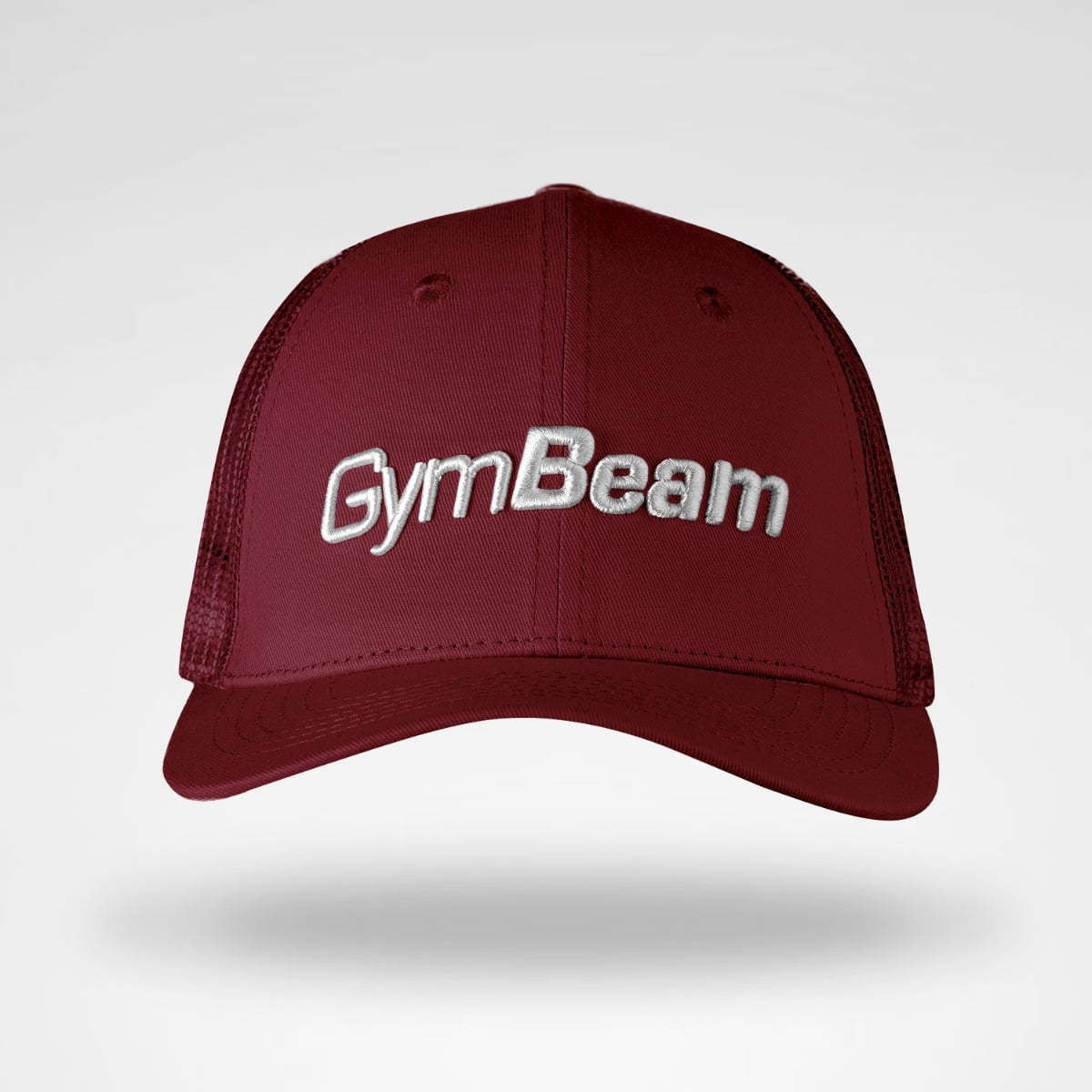 Шапка Panel Cap Burgundy - GymBeam