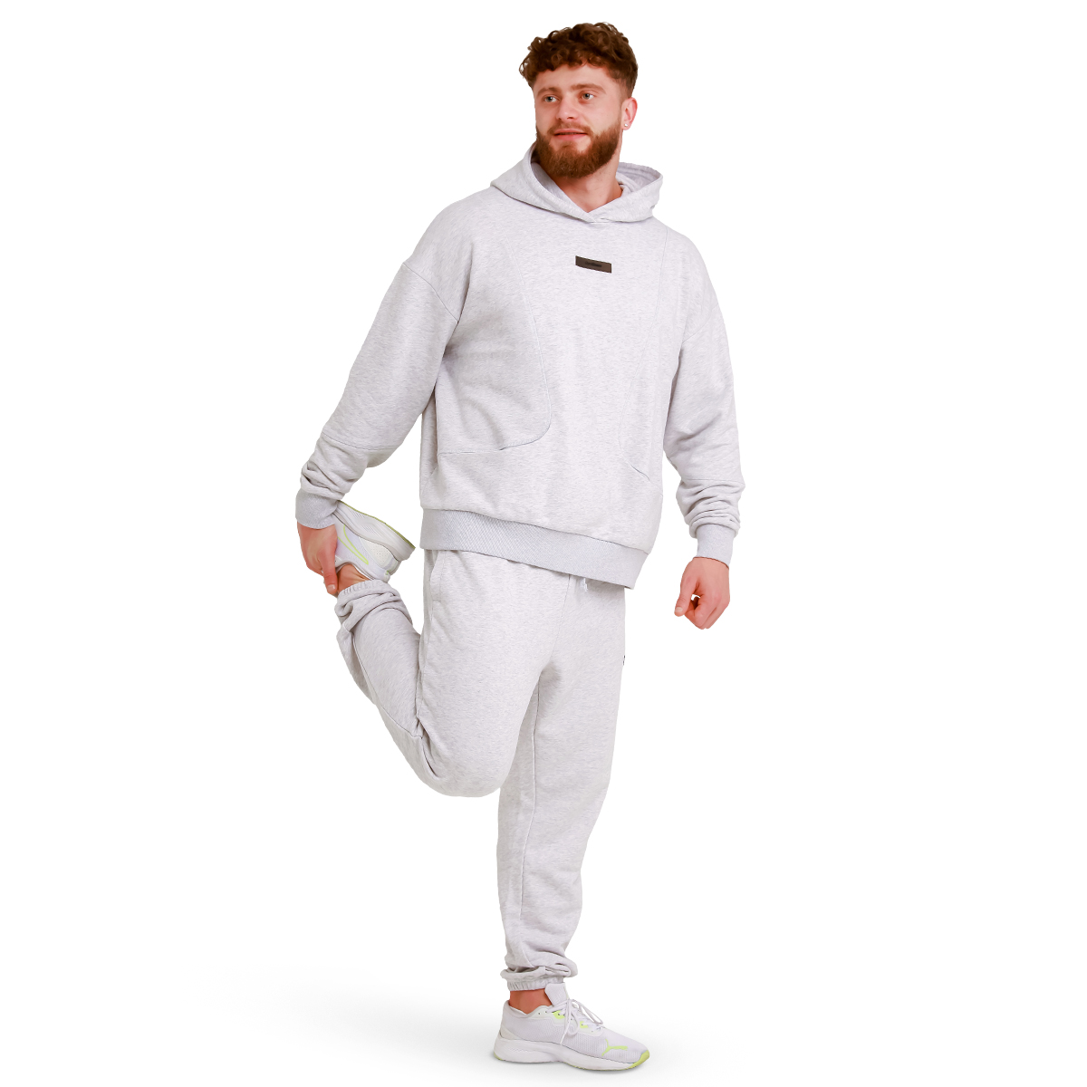 Мъжко долнище Unity Grey - GymBeam - Тегло: 0,6 g · záber 10