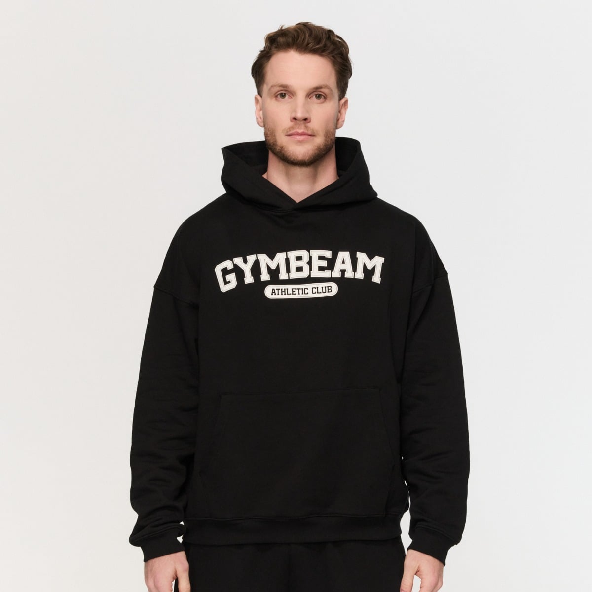 Суичър Varsity Black - GymBeam