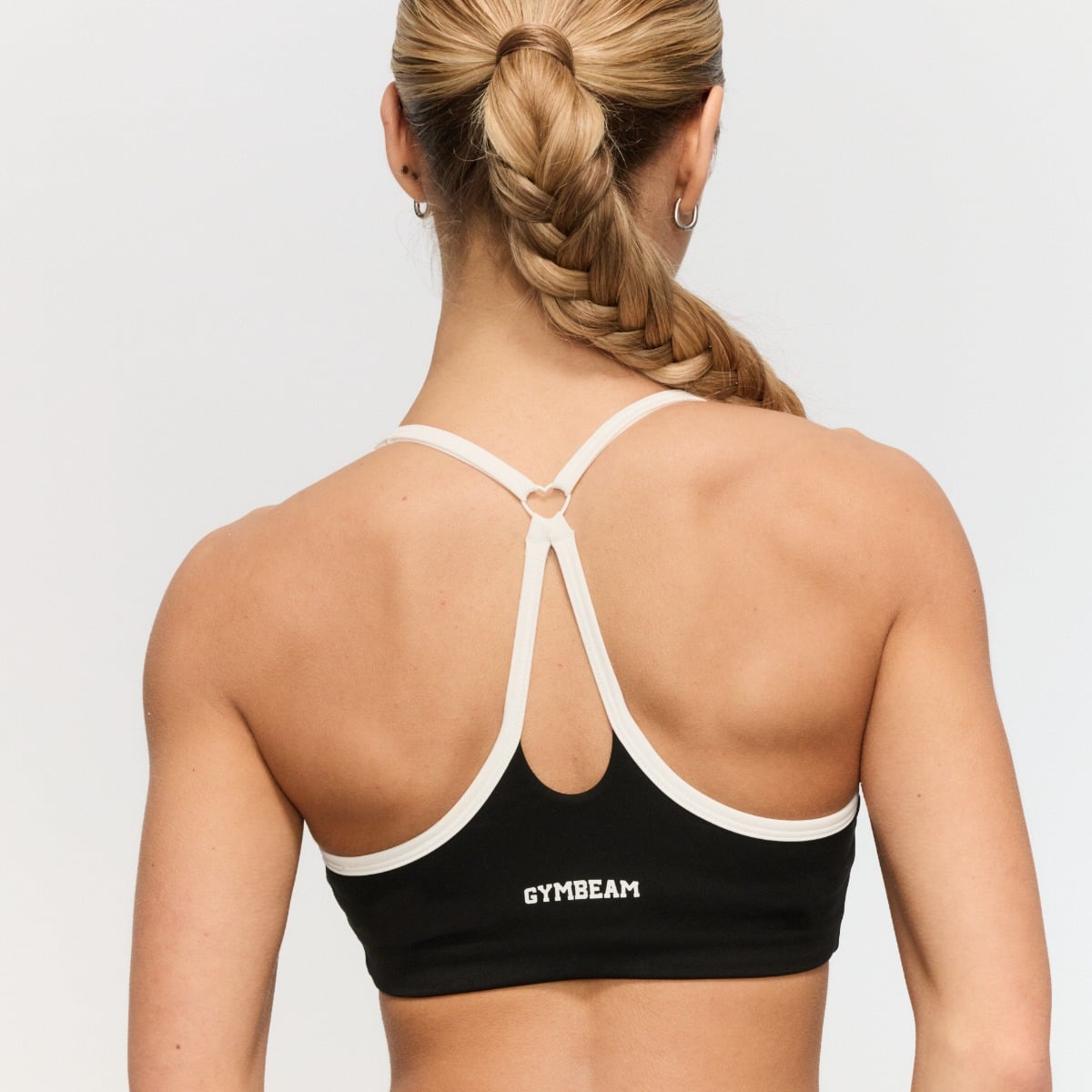 Спортен сутиен Varsity Black - GymBeam