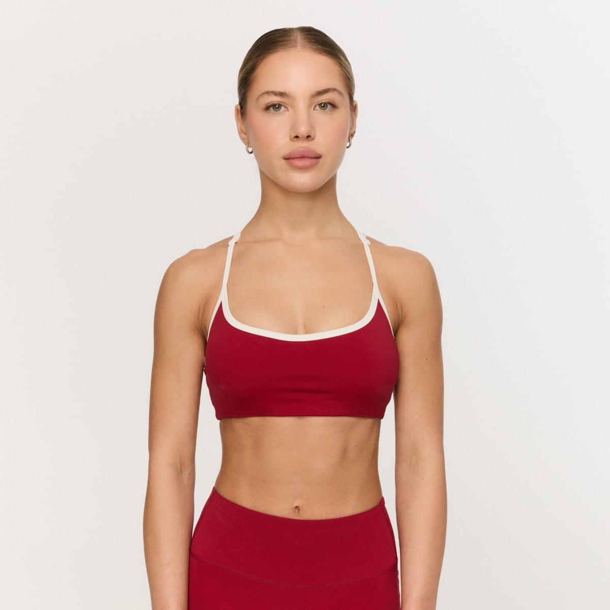 Спортен сутиен Varsity Red - GymBeam