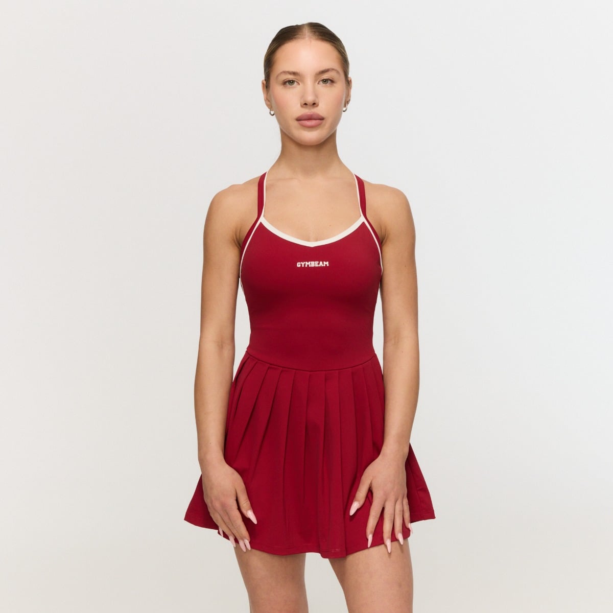 Спортна рокля Varsity Red - GymBeam