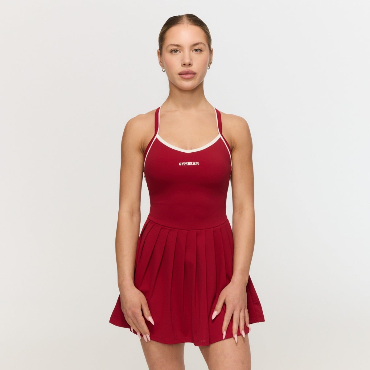 Спортна рокля Varsity Red - GymBeam