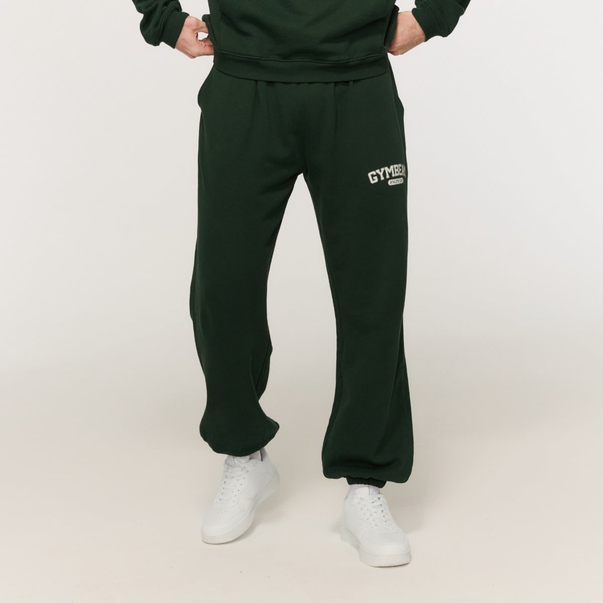 Спортно долнище Varsity Green - GymBeam